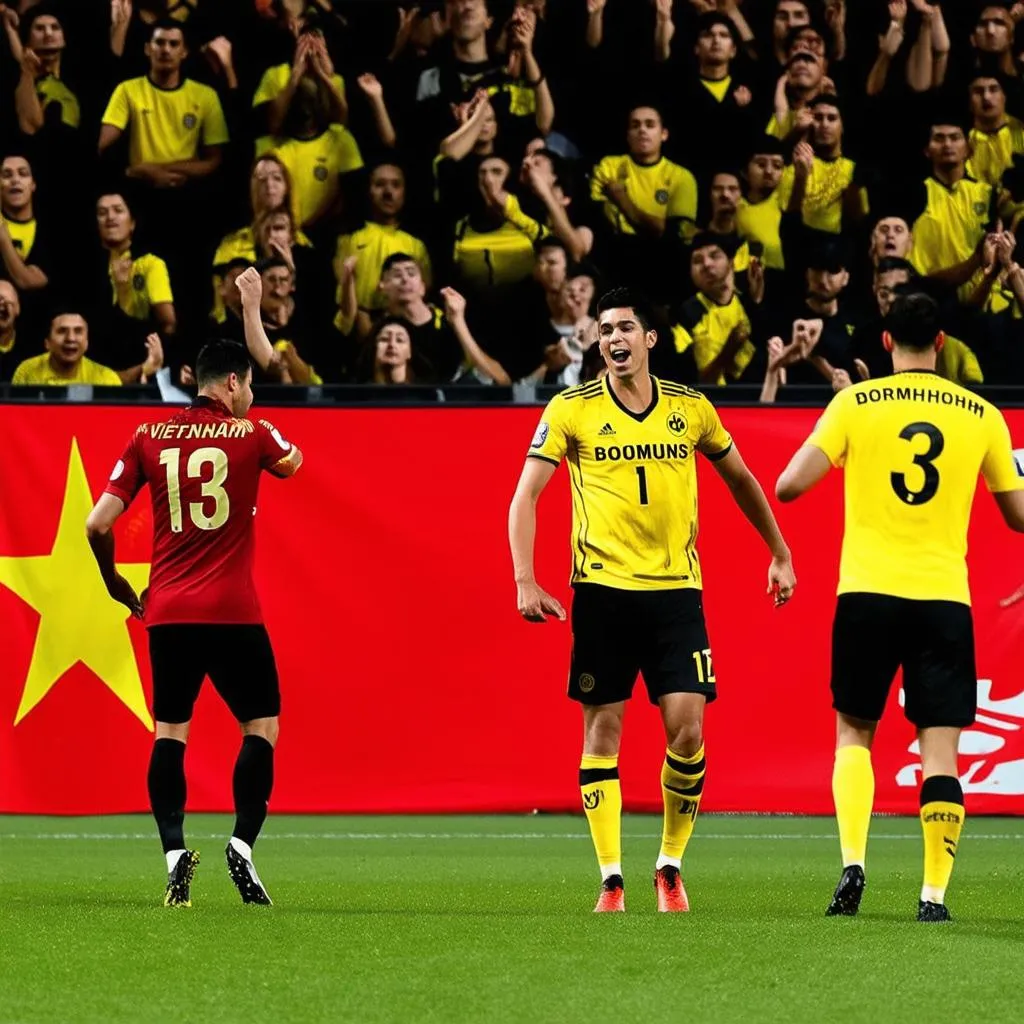 Giao hữu Việt Nam vs Dortmund