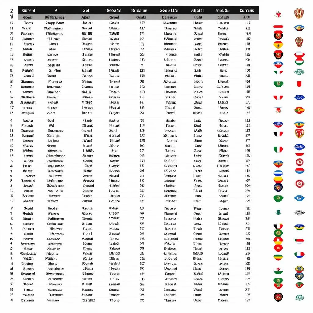 Bảng xếp hạng U17 World Cup