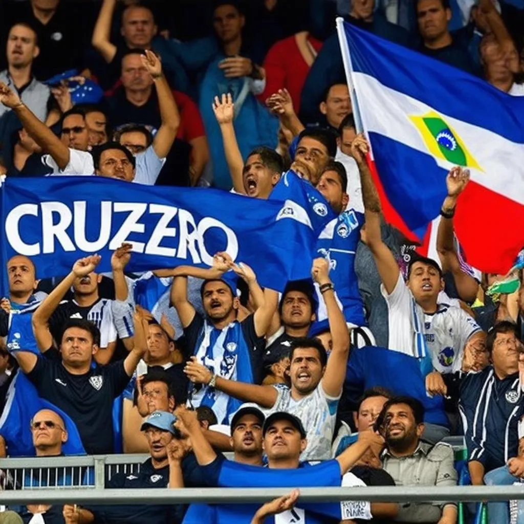 Cruzeiro và Sao Paulo - Cảm động cổ vũ