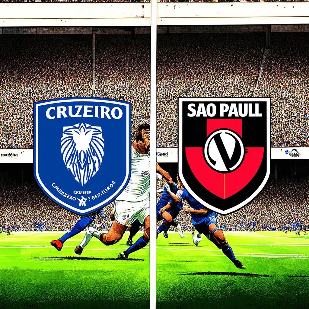 Cruzeiro vs Sao Paulo - Trận đấu