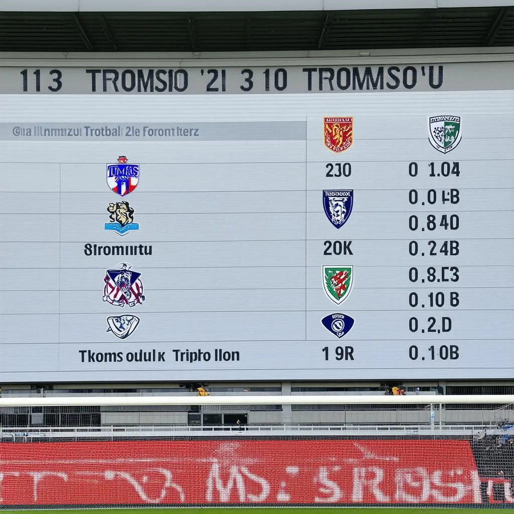 Kết Quả Tromsø VS