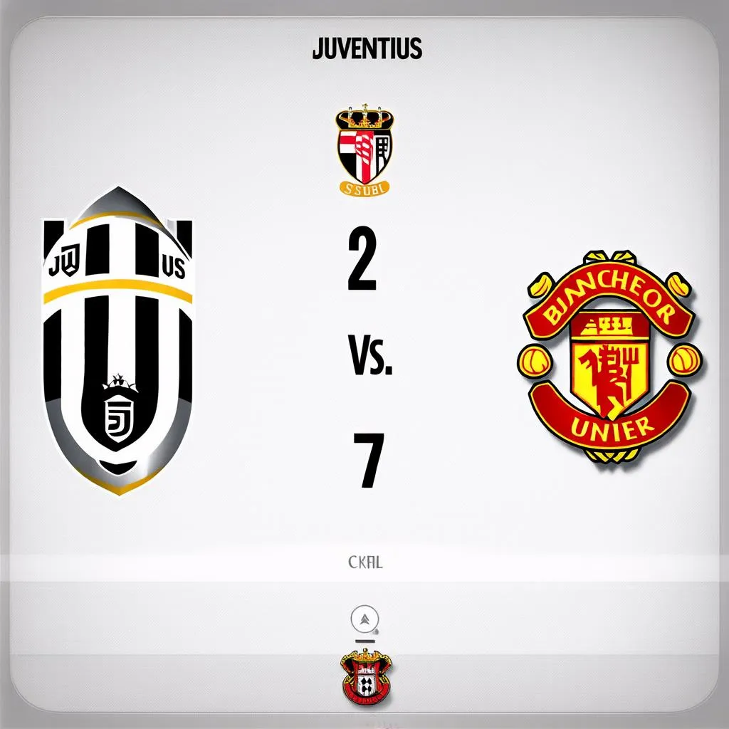 Kết quả trận đấu Juventus vs MU