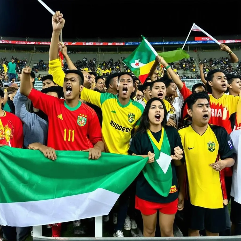 Myanmar vs Brunei U23 Fans