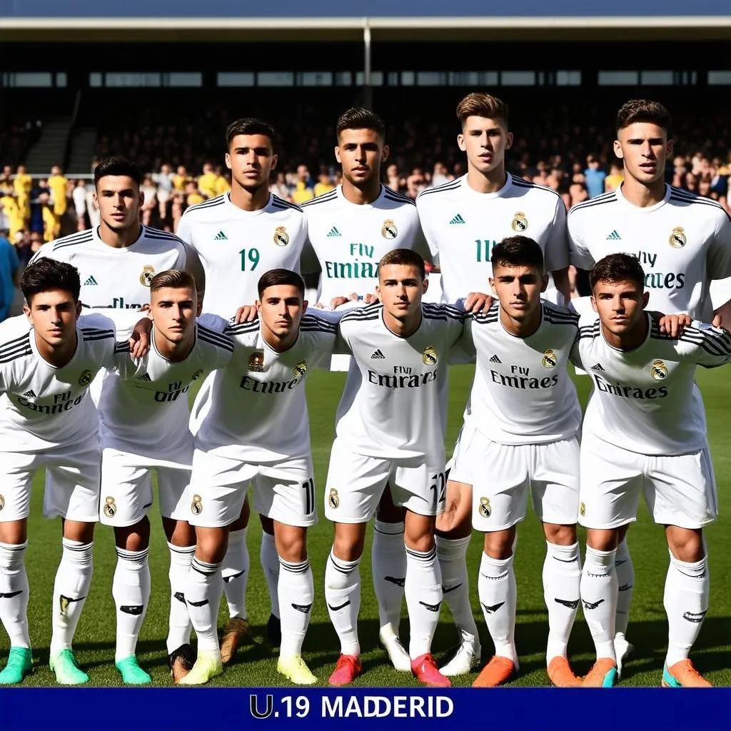 Real Madrid U19 đội hình