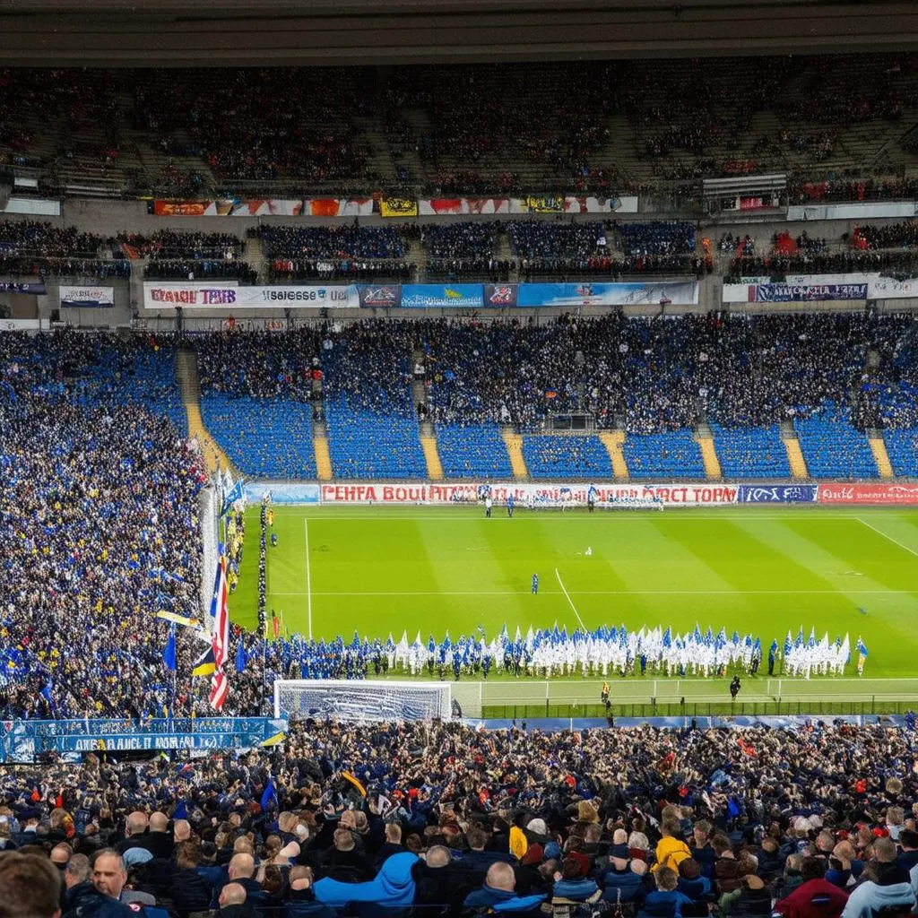 Sân vận động nơi diễn ra trận đấu giữa Torino và Roma