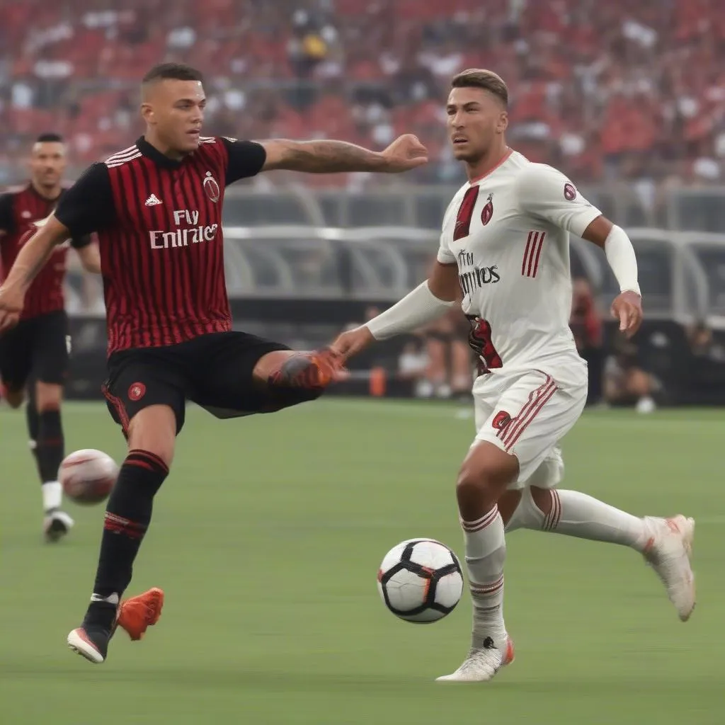 AC Milan và Manchester United đối đầu trong trận đấu giao hữu trước mùa giải 2019 tại International Champions Cup