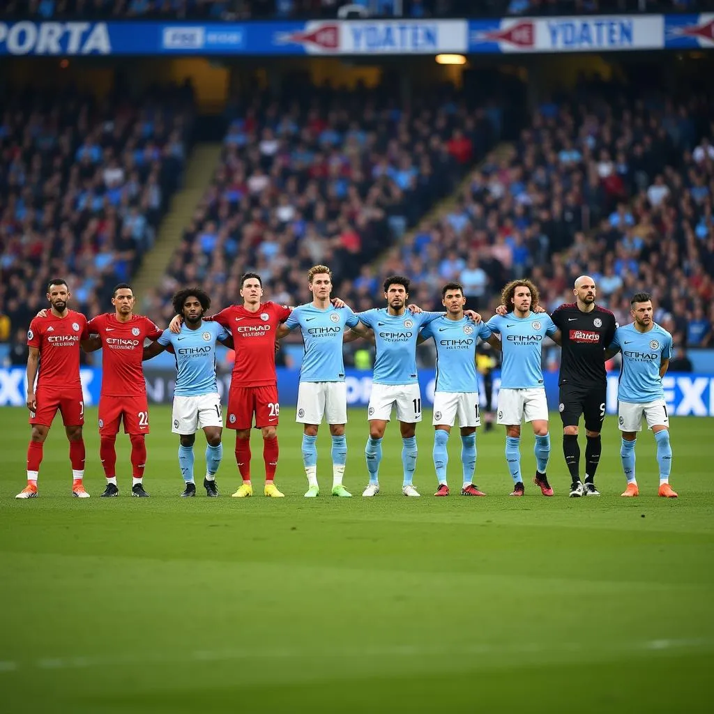 Đội hình ra sân Ajax vs Manchester City