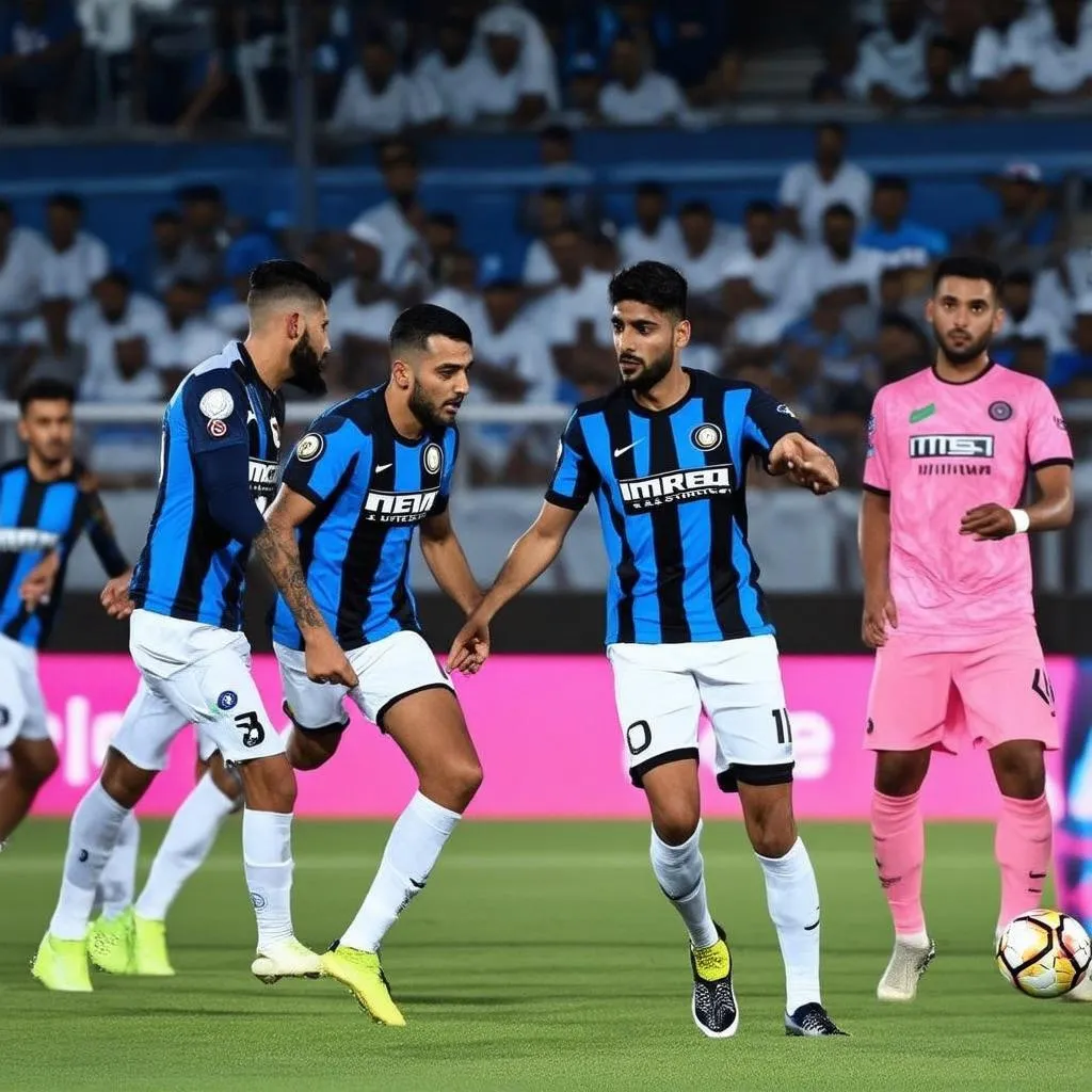 Trận đấu giữa Al Hilal và Inter Miami