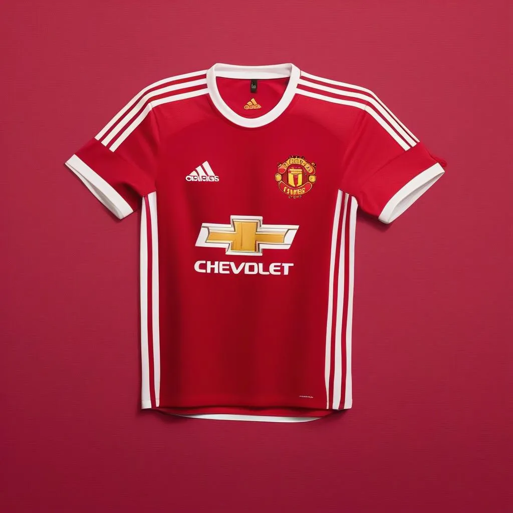 Áo đấu Manchester United với logo &quot;Adidas&quot;