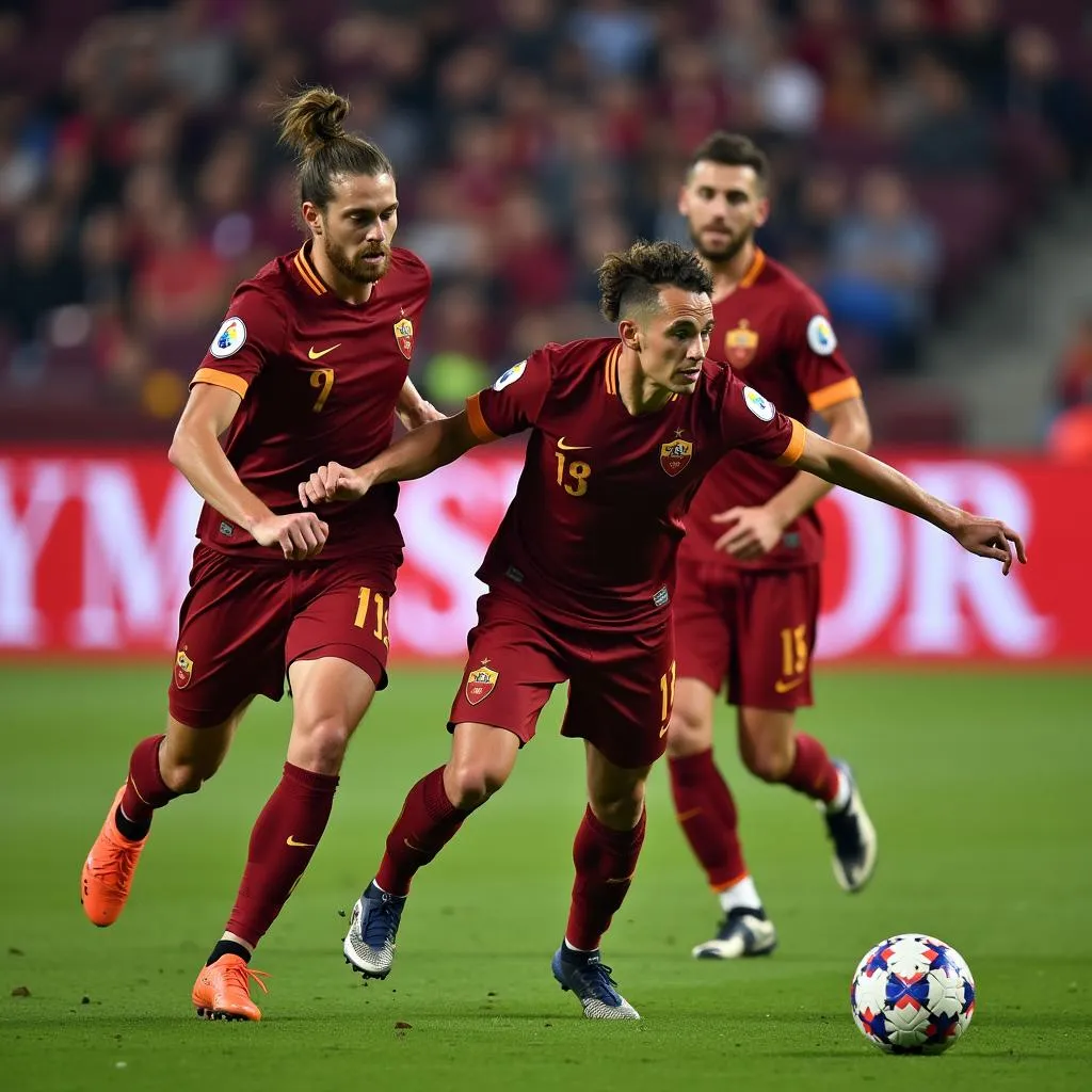 AS Roma chiến thắng vang dội trong trận Derby della Capitale