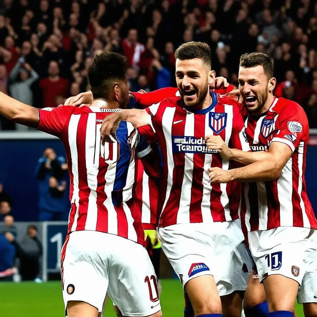 Atletico Celebration