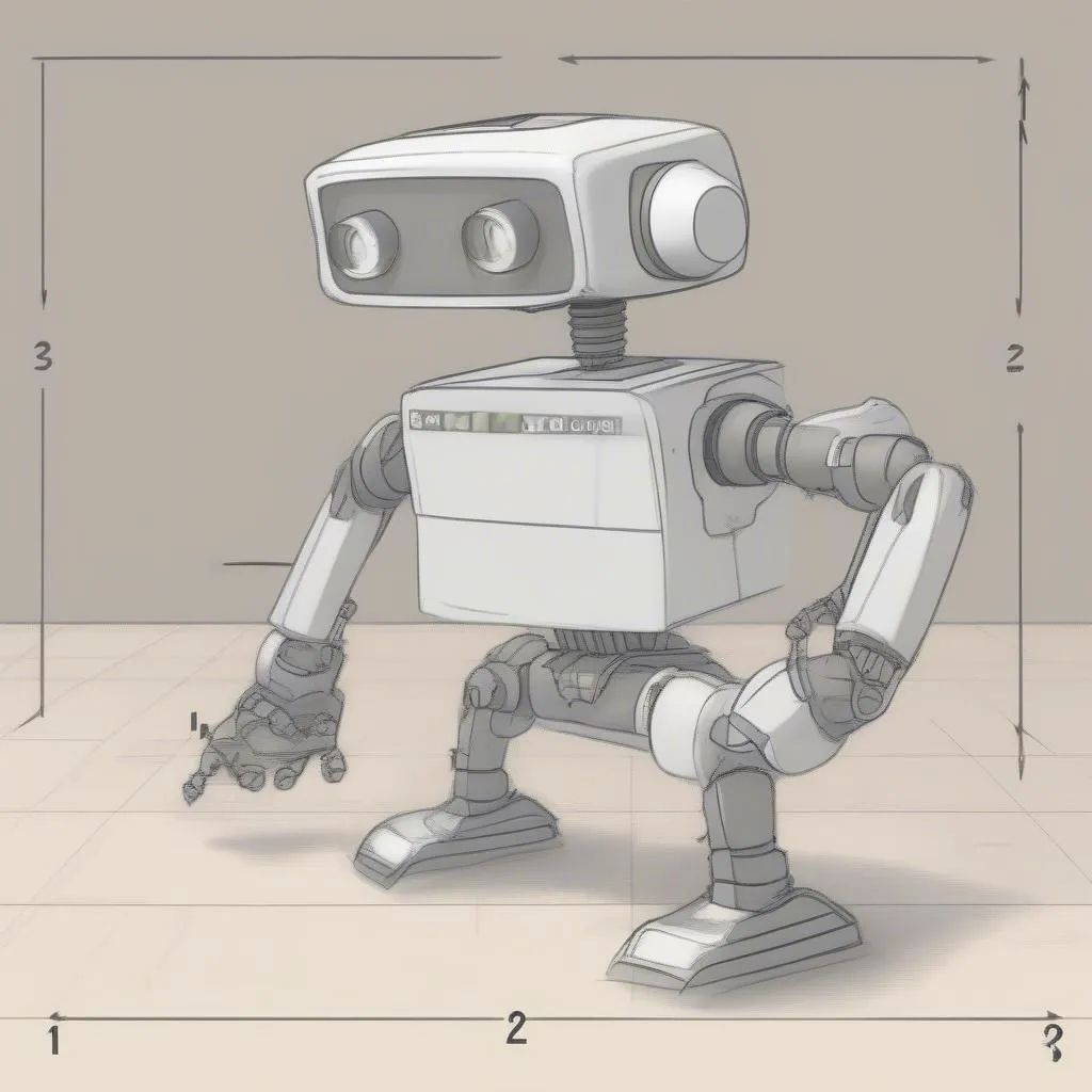 Bài tập điều khiển robot di chuyển theo đường thẳng