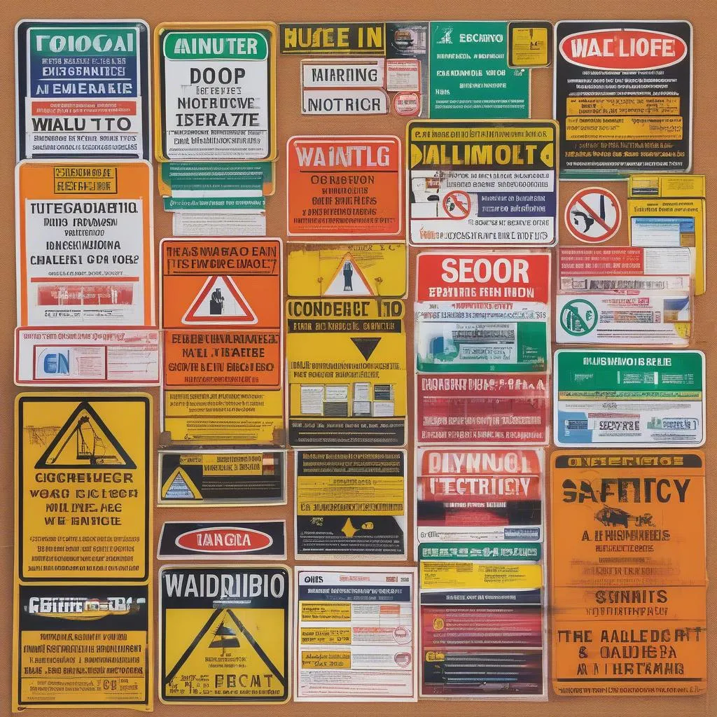 safety signs