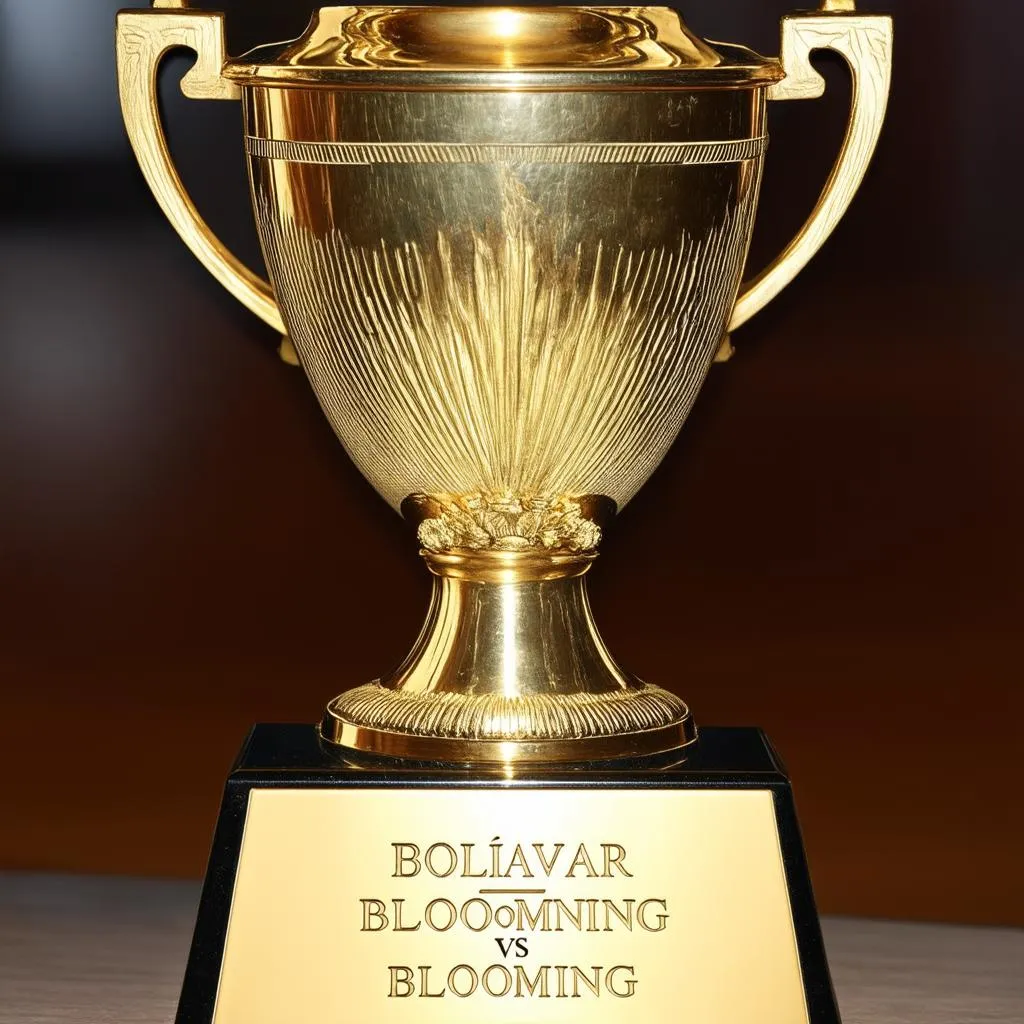 Bolívar vs Blooming Trophy