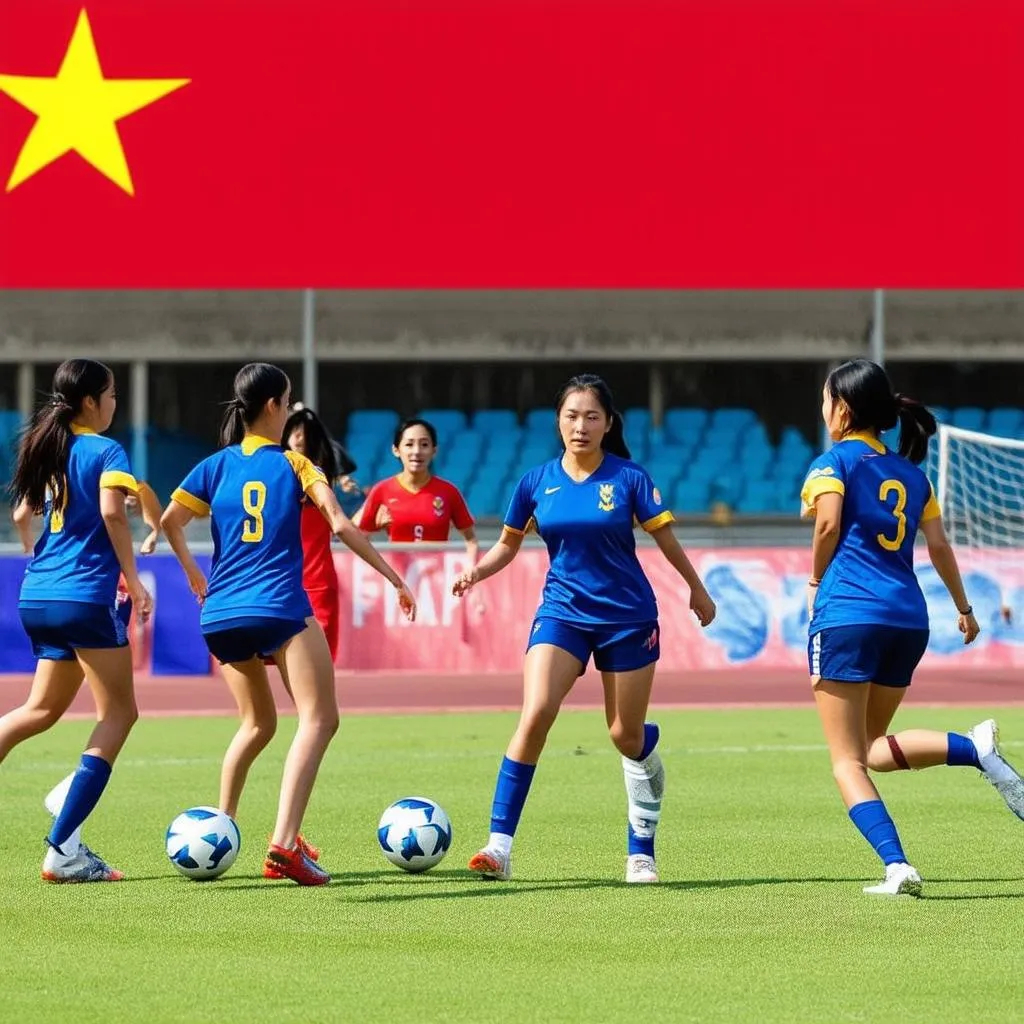 Đội tuyển bóng đá nữ Việt Nam thi đấu tại ASIAD 2023