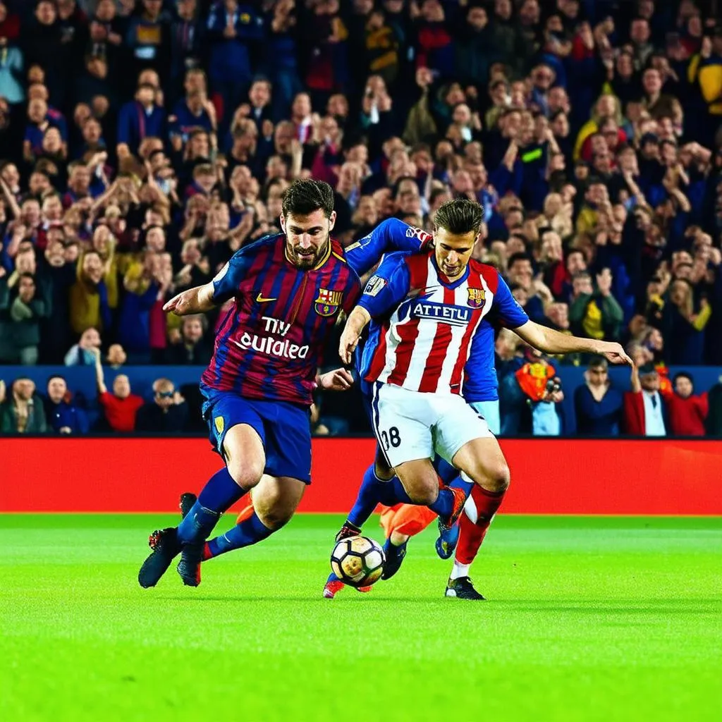 Bóng đá trực tiếp Barca vs Atletico