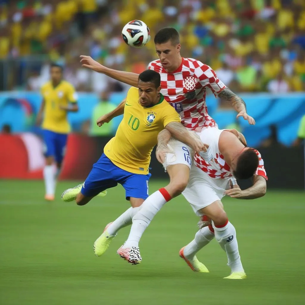 Brazil vs Croatia World Cup 2014