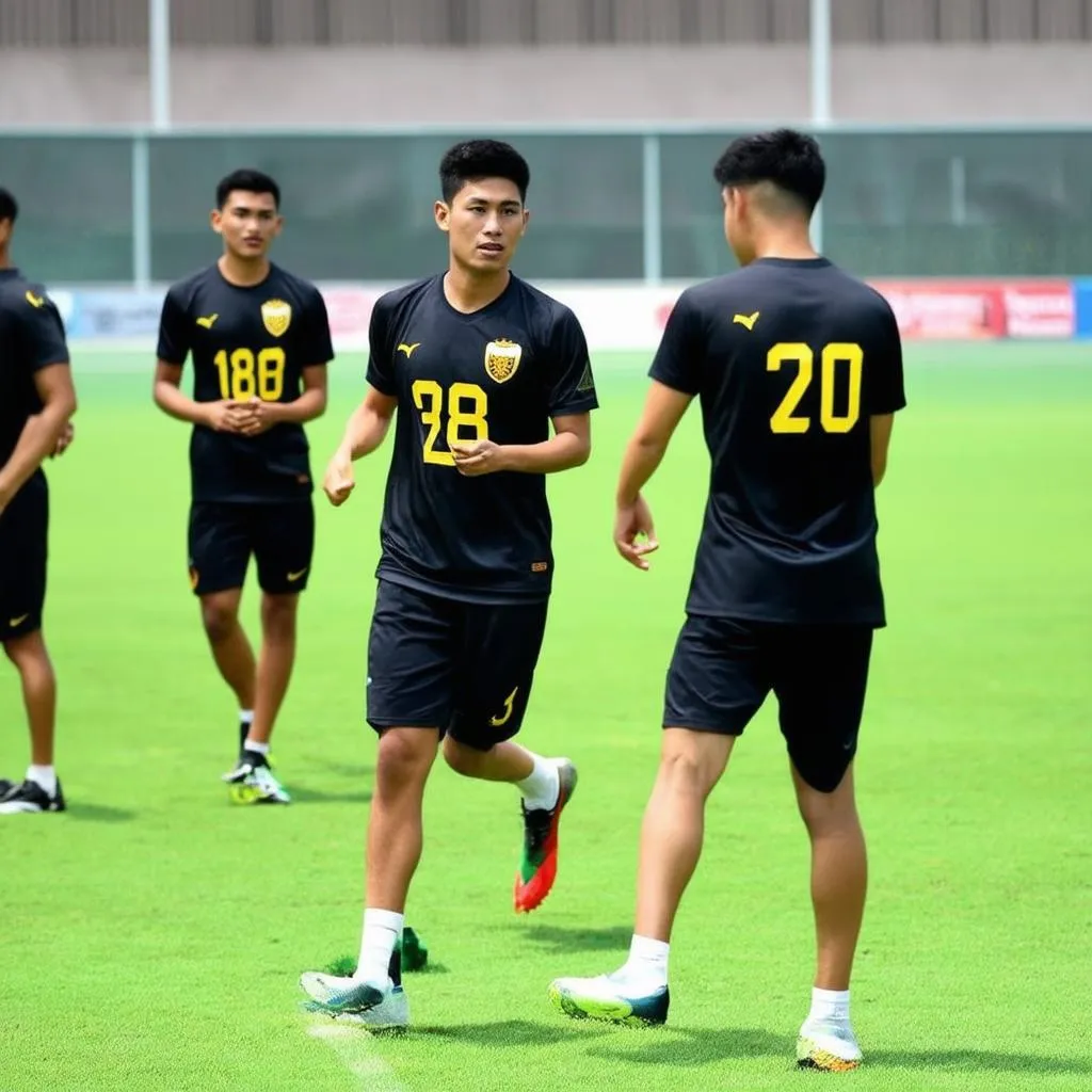 brunei-football-team-training