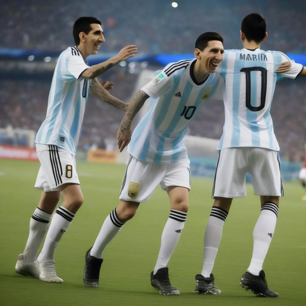 BXH Argentina - Messi và Di Maria - Bộ đôi tấn công hàng đầu