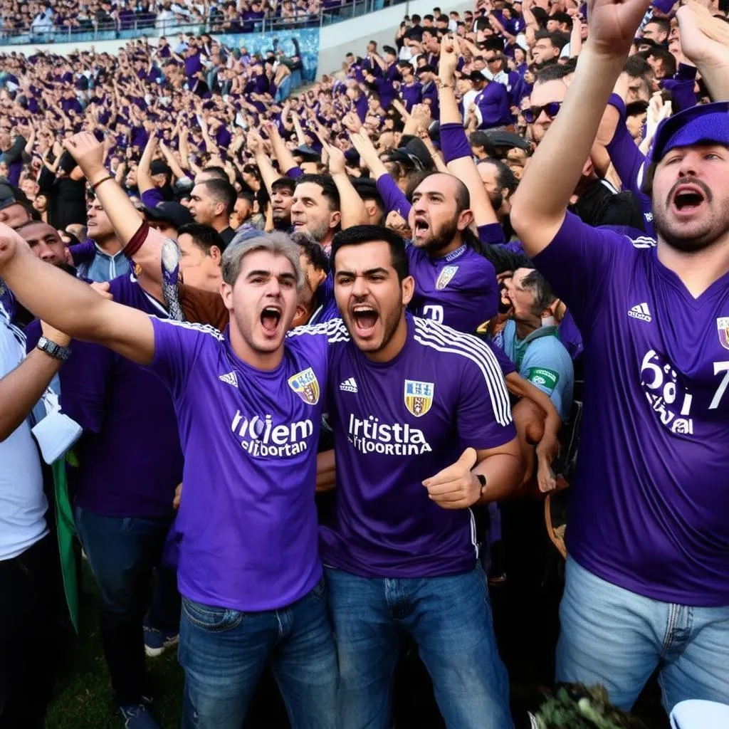 Hình ảnh cổ động viên Fiorentina