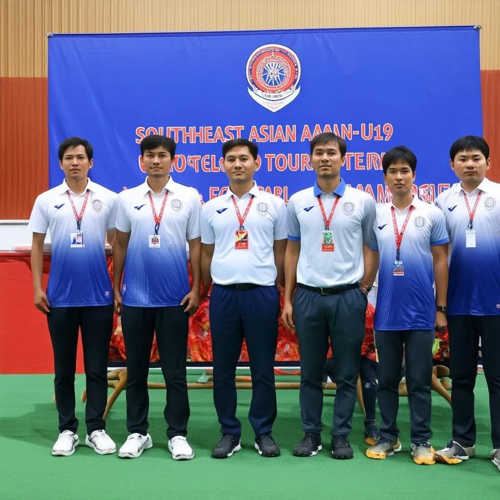 Cán bộ U19 Đông Nam Á