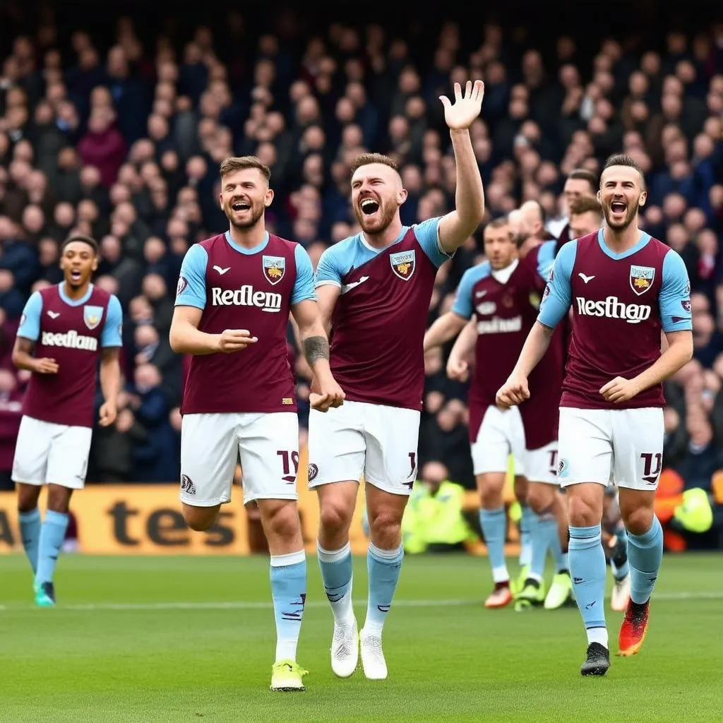 Niềm vui chiến thắng của West Ham