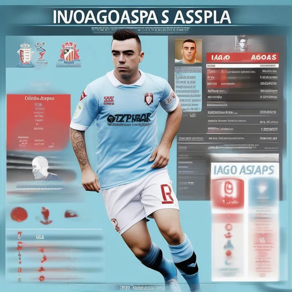 Celta Vigo vs đối thủ: Cầu thủ chính Iago Aspas