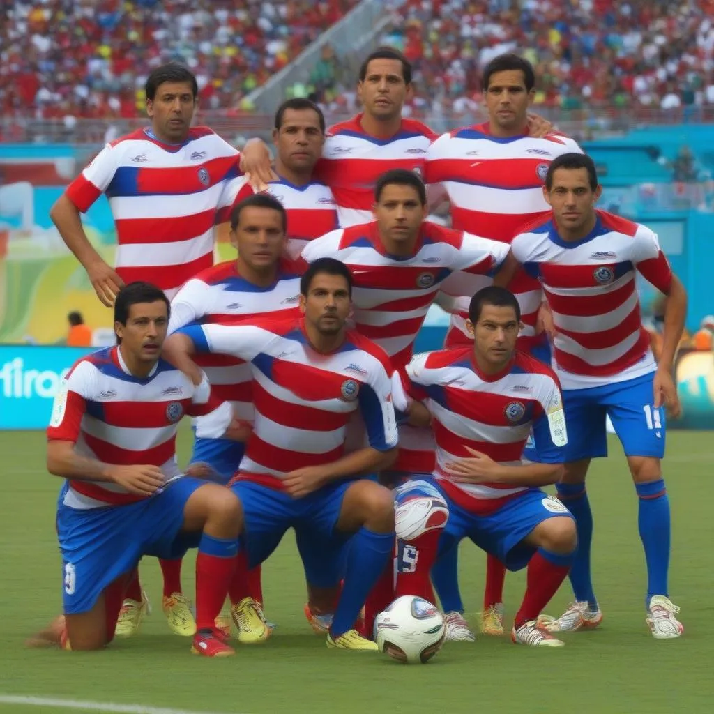 Costa Rica đội tuyển quốc gia tham dự World Cup 2014