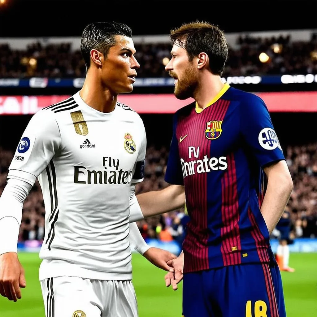 cristiano ronaldo vs lionel messi