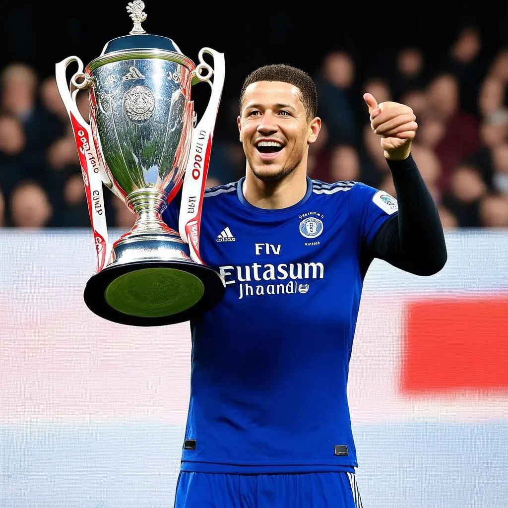 Eden Hazard giành cúp quốc gia bỉ