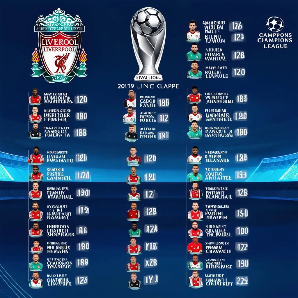 Đội hình Liverpool vô địch C1 2019