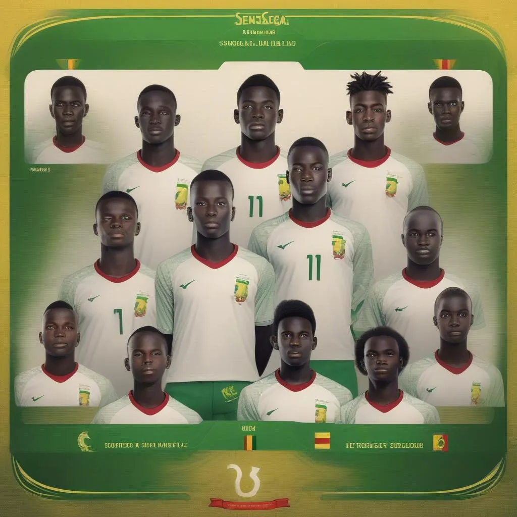 Đối thủ của Senegal U17: Đội hình đầy mạnh mẽ và kinh nghiệm