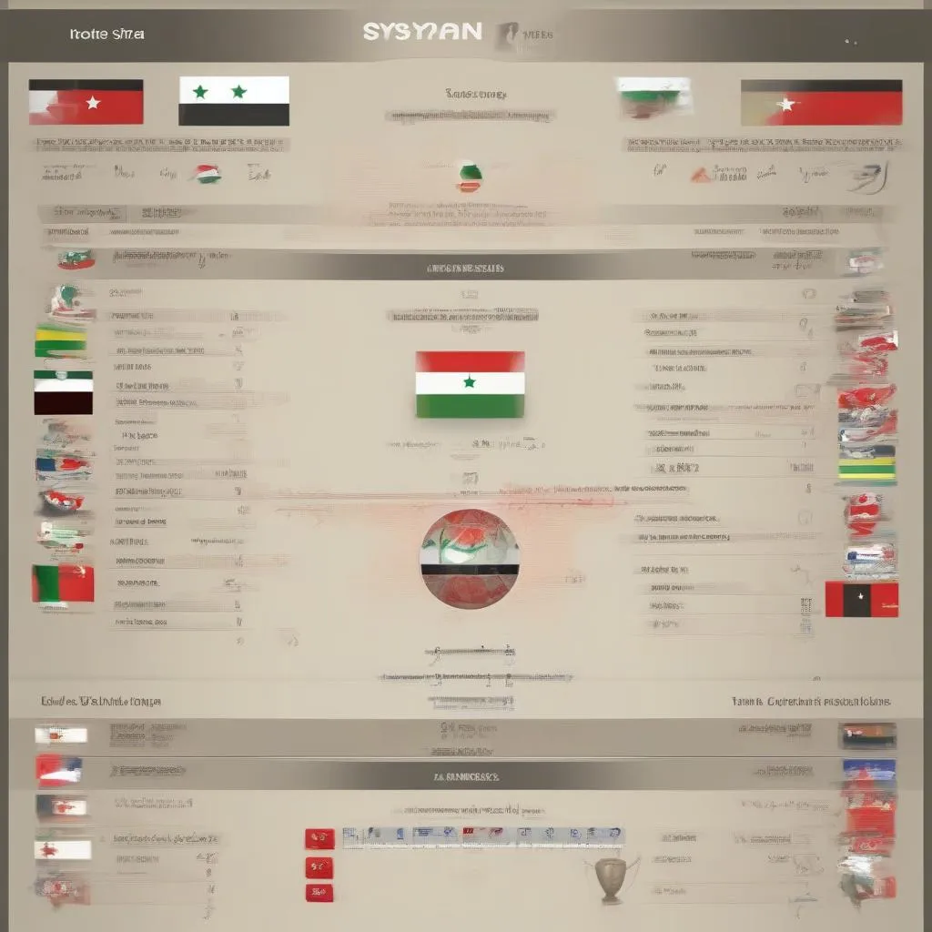 Dự đoán tỷ số bóng đá Syria