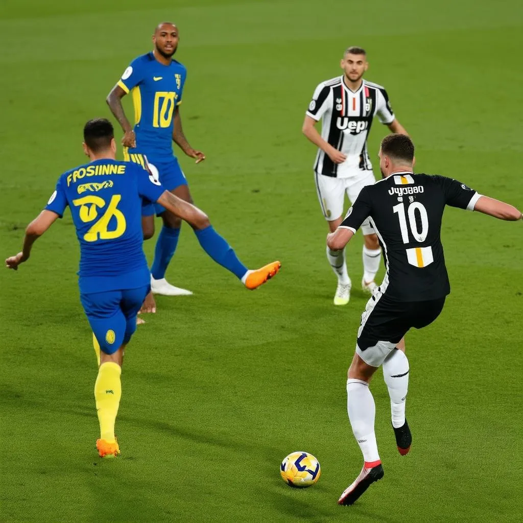 Trận đấu giữa Frosinone và Juventus