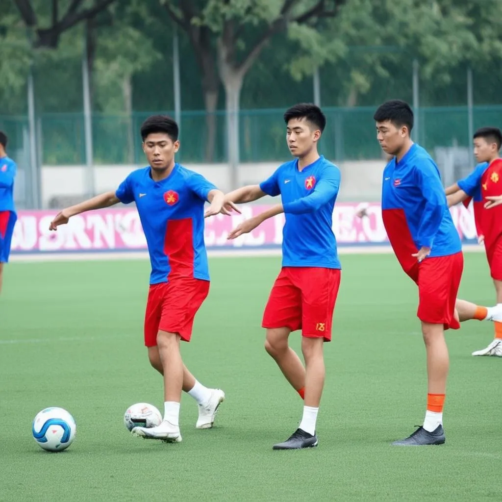 Giải Club Friendly: Đội tuyển Việt Nam thử nghiệm chiến thuật trước giải đấu chính thức