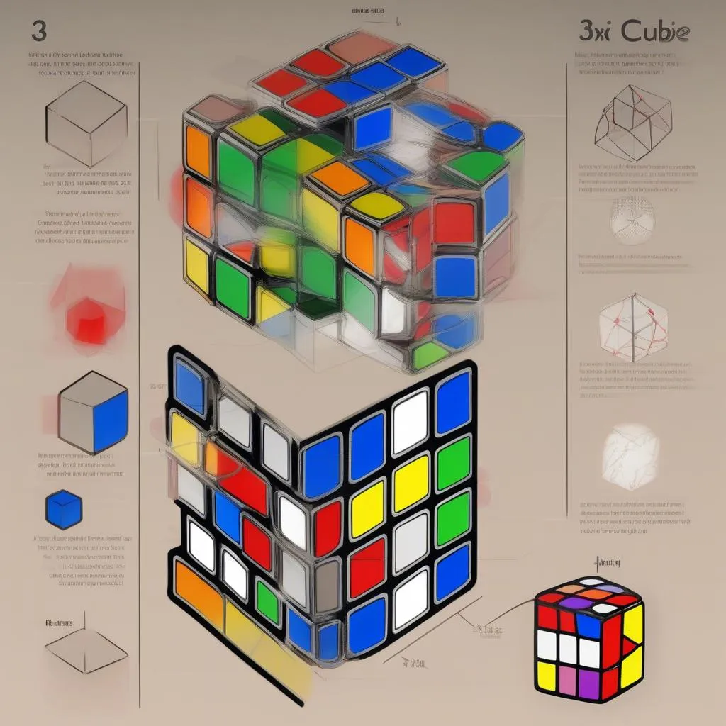 Hướng dẫn giải Rubik 3x3 chi tiết: Bí mật của khối lập phương kỳ diệu