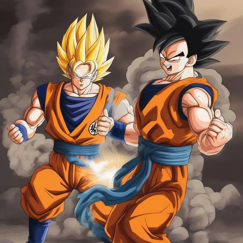 Goku vs Vegeta