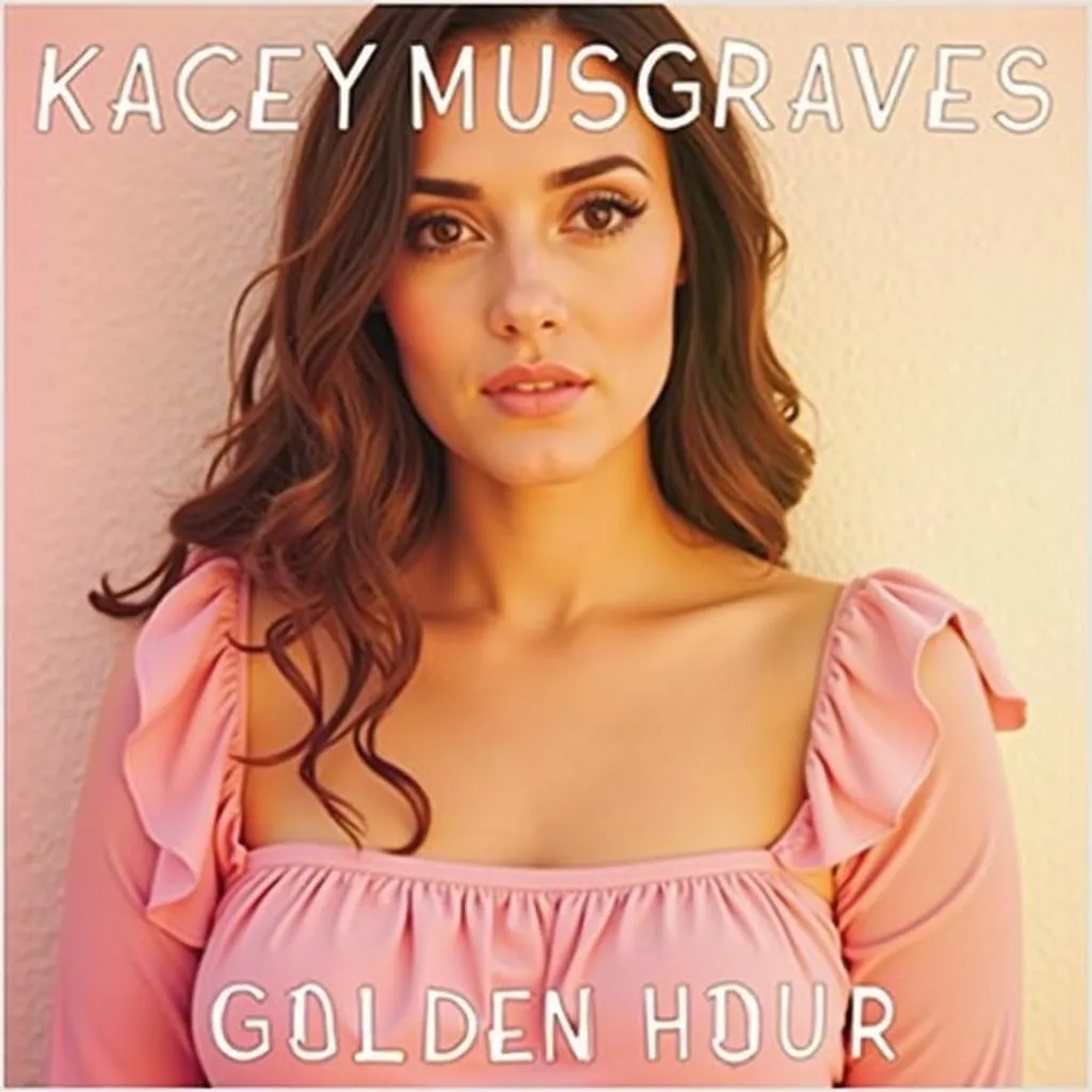 Bìa album Golden Hour của Kacey Musgraves