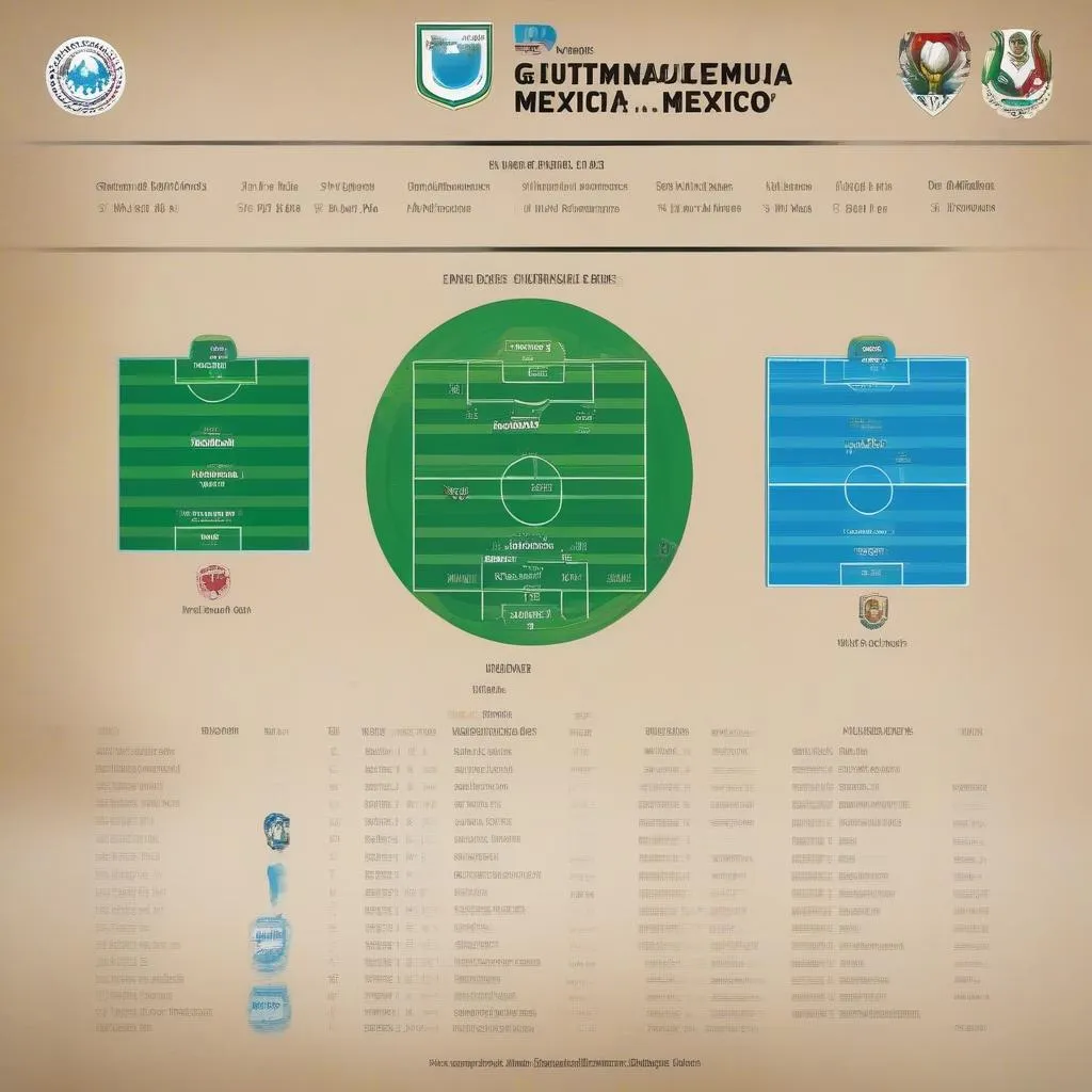 Lịch thi đấu và kết quả đối đầu Guatemala vs Mexico