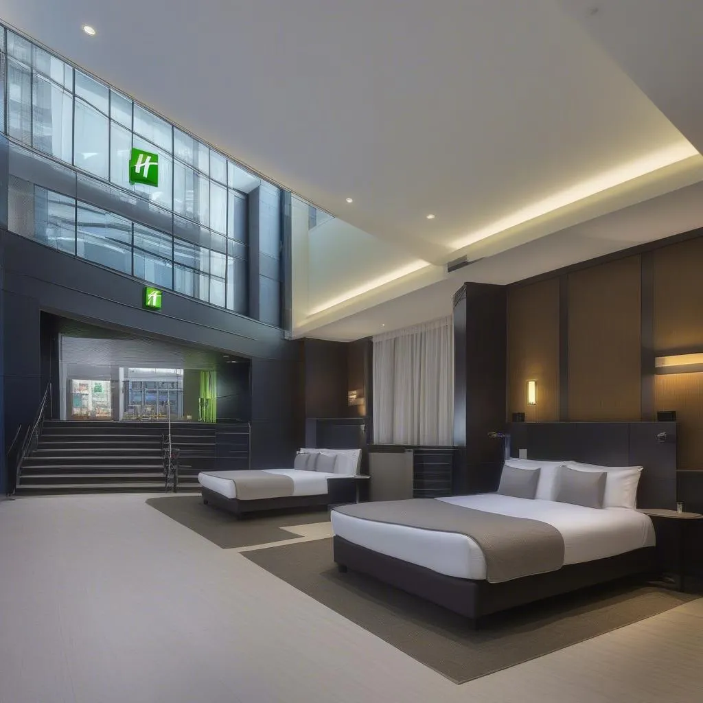 Holiday Inn Manchester City Centre Hotel: Khách sạn 4 sao hiện đại, tọa lạc tại trung tâm thành phố Manchester