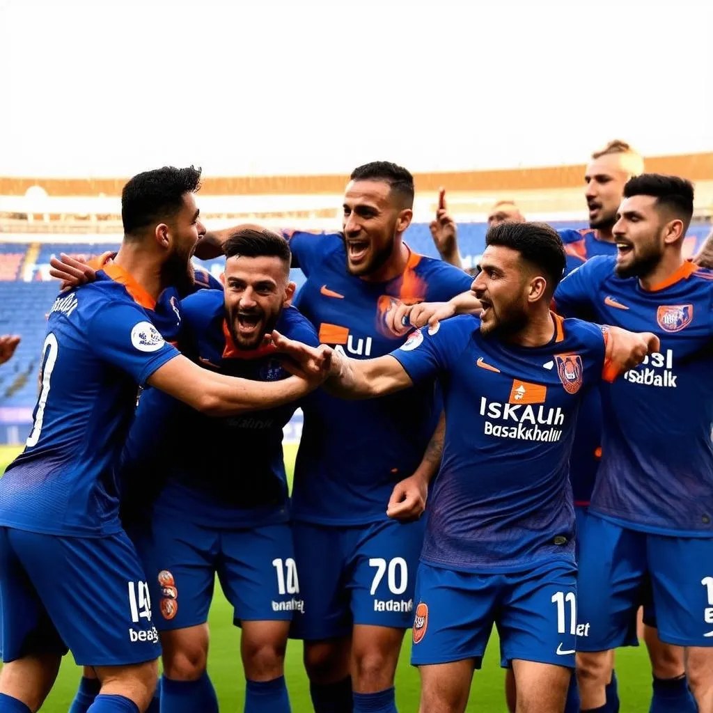 Các cầu thủ Istanbul Basaksehir