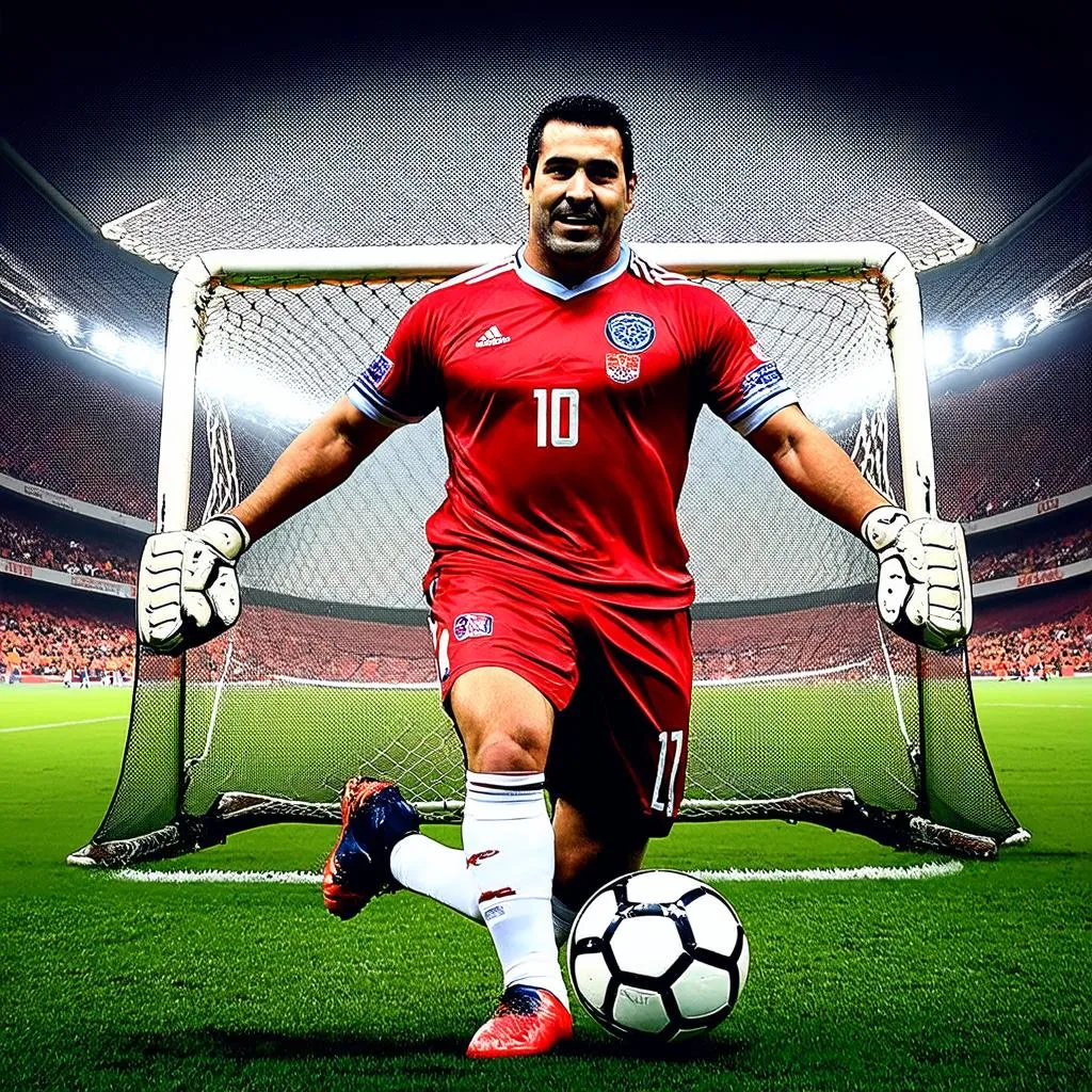 Jose Luis Chilavert - Thủ môn Paraguay