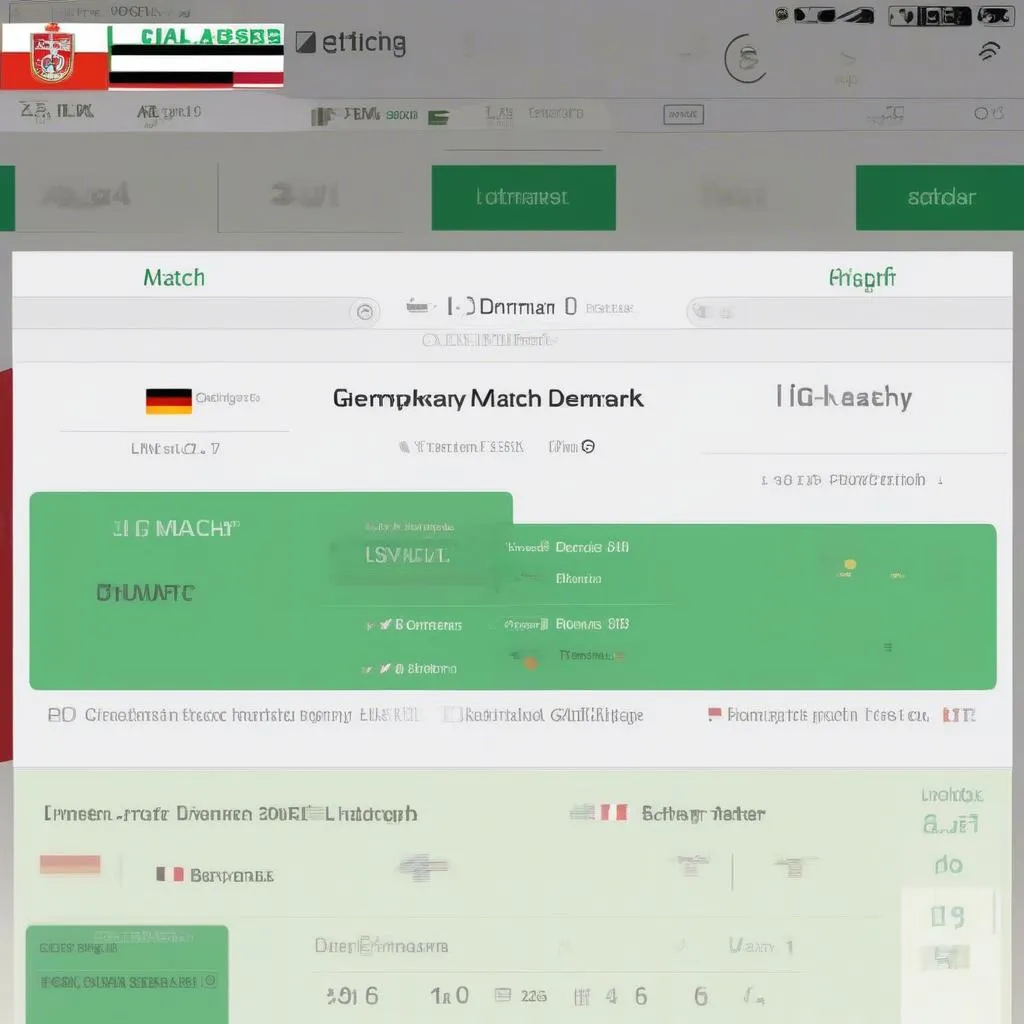Hình ảnh trận đấu Đức vs Đan Mạch, cập nhật tỷ số trực tiếp
