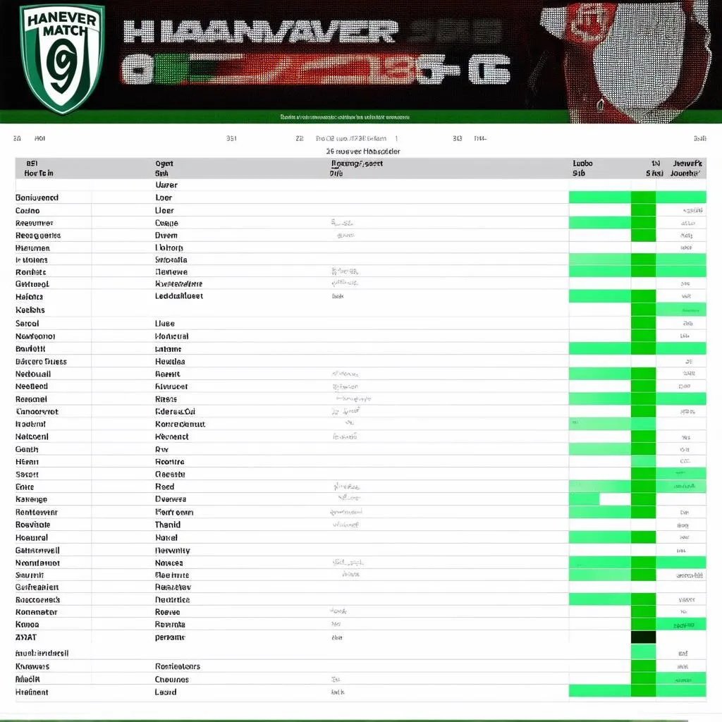 Kết quả Hannover 96 mới nhất