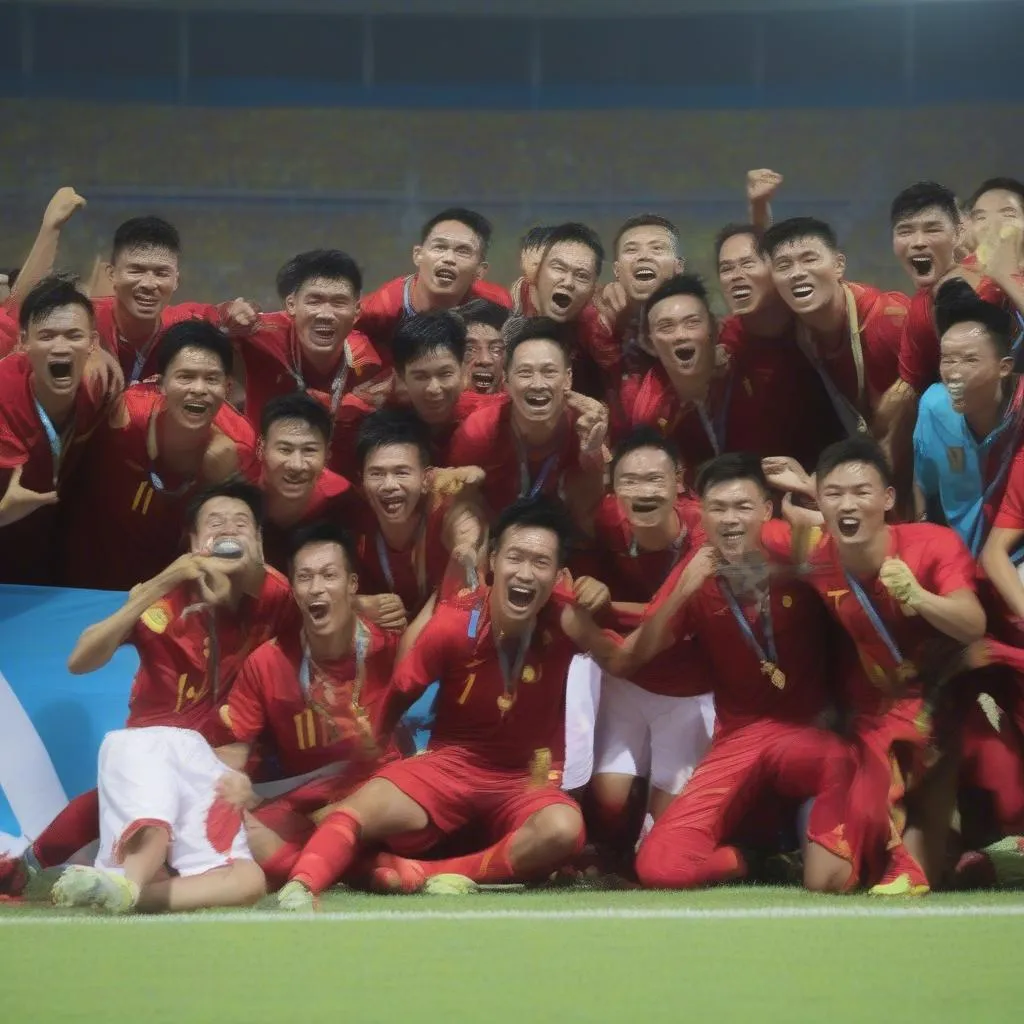 Kết quả Sea Games 31 bóng đá nam Việt Nam