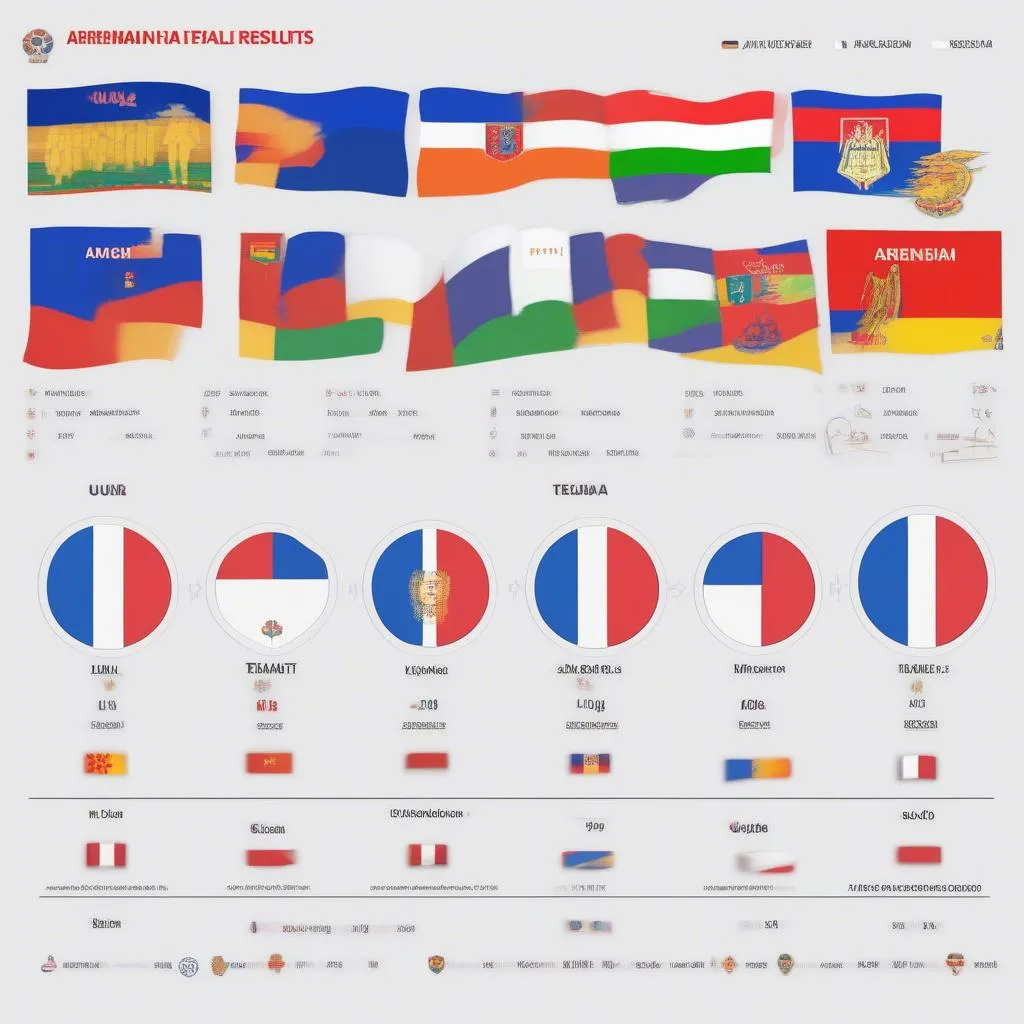 Kết quả các trận đấu gần đây của đội tuyển Armenia