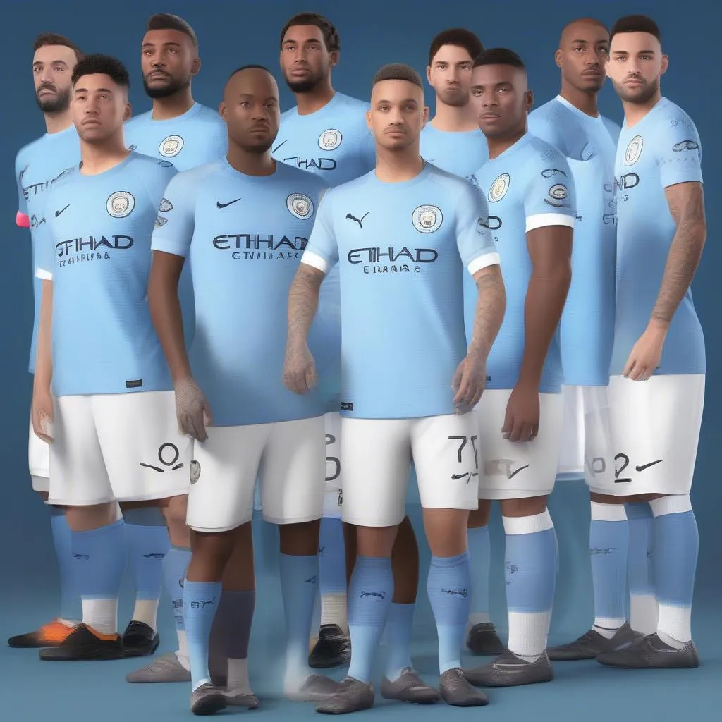 Kit DLS Manchester City 2023