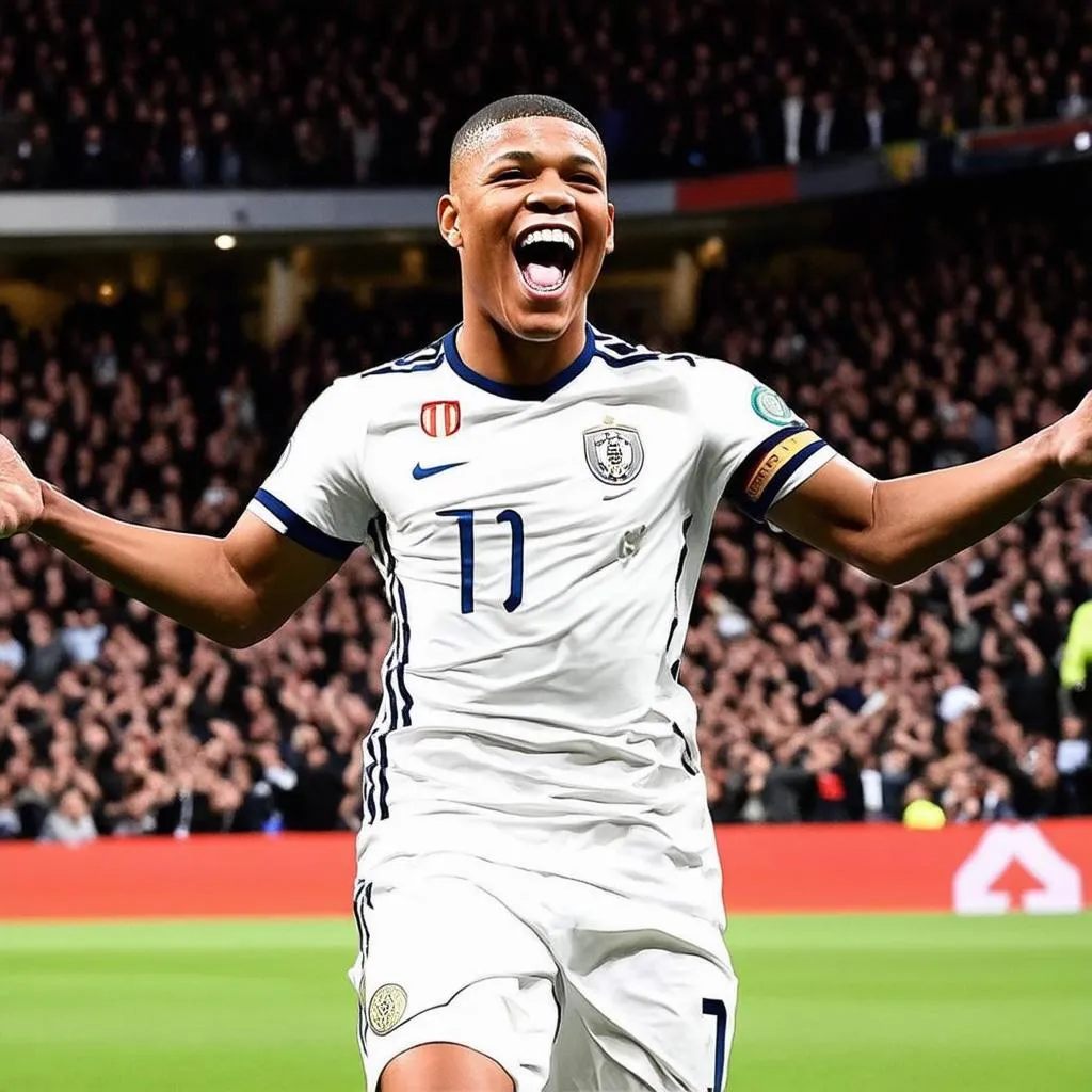 Hình ảnh Kylian Mbappé tại World Cup 2022