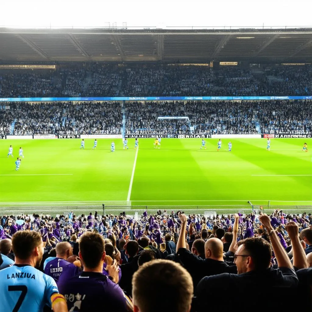 Lazio và Fiorentina đối đầu