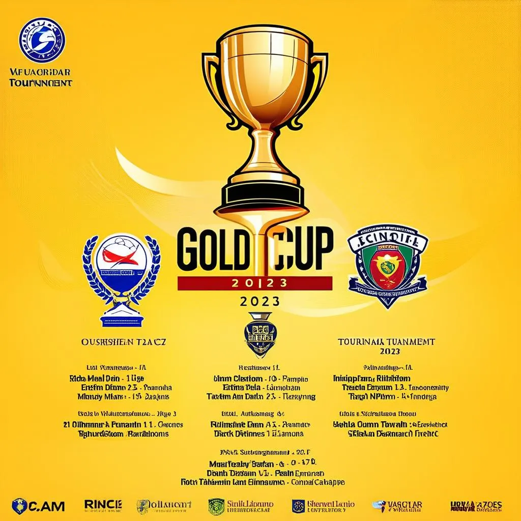 Lịch thi đấu Gold Cup 2023